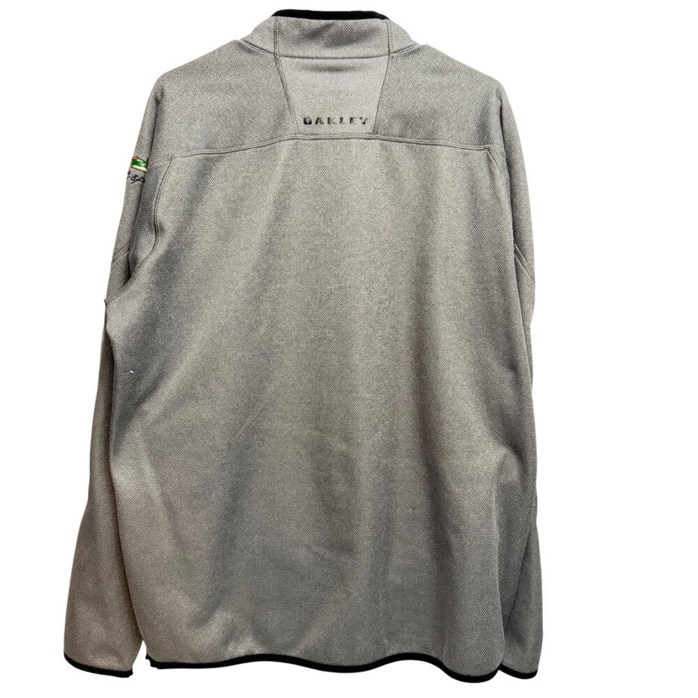 Oakley 1/4 Zip Pullover - Gray - XL - Coeur D Alene Golf Resort - Picture 2 of 12